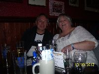 Rob and Kaz at Kennedys